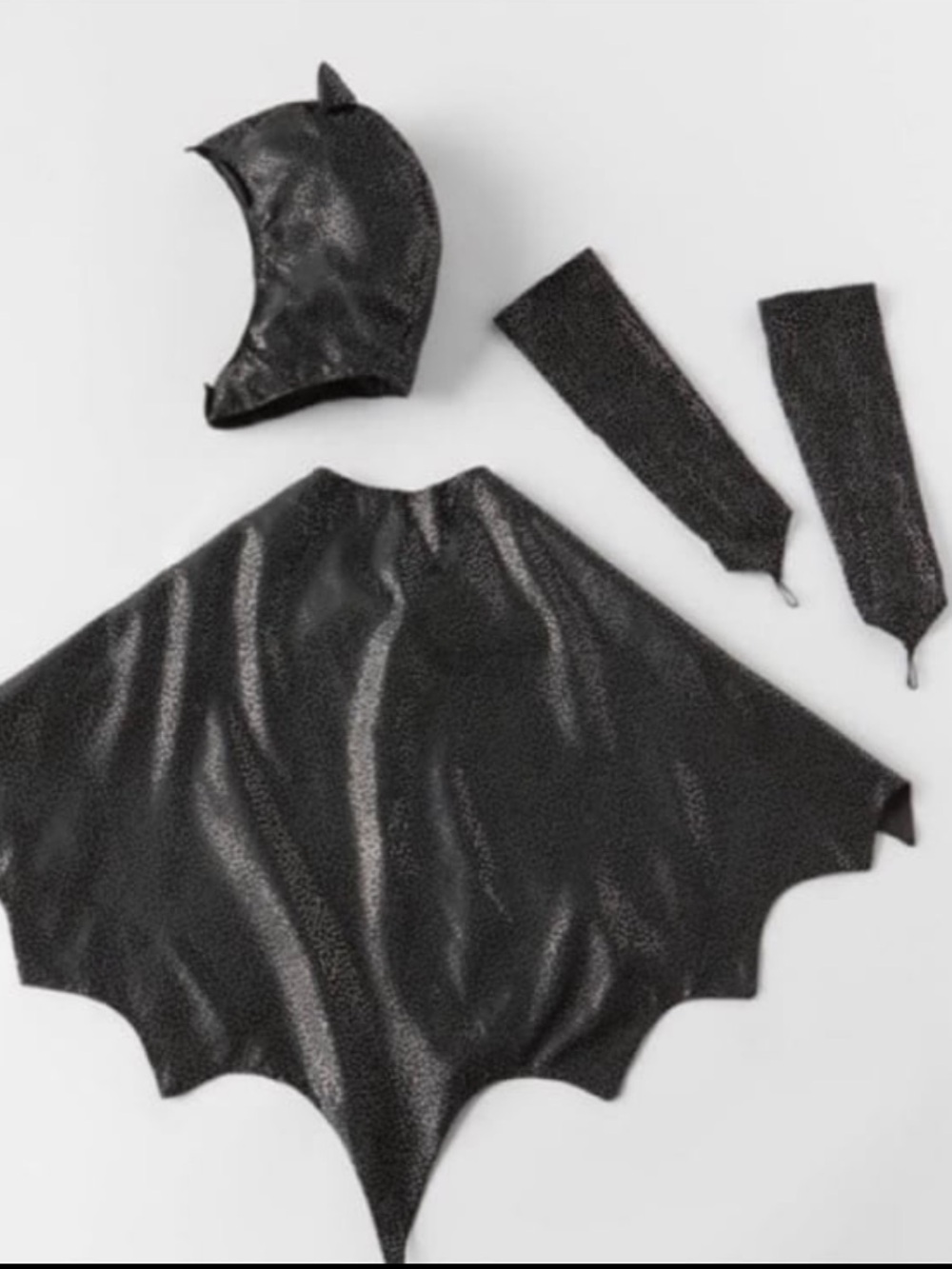 Zara little girls bat girl costume set